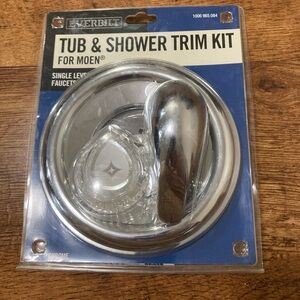 Everbilt Single Lever Tub & Shower Trim Kit For Moen Chrome 1006-965-084